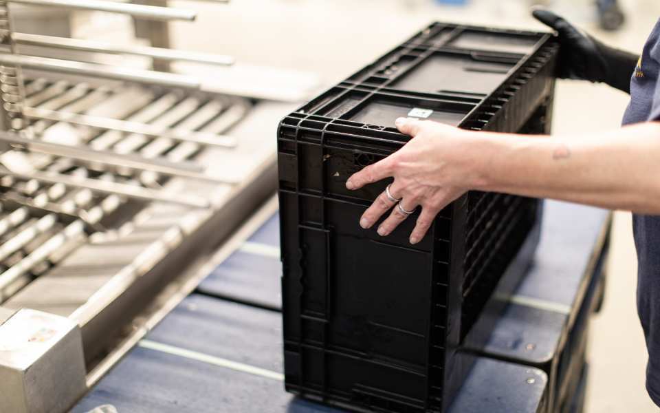 Überprüfung nach der Reinigung 