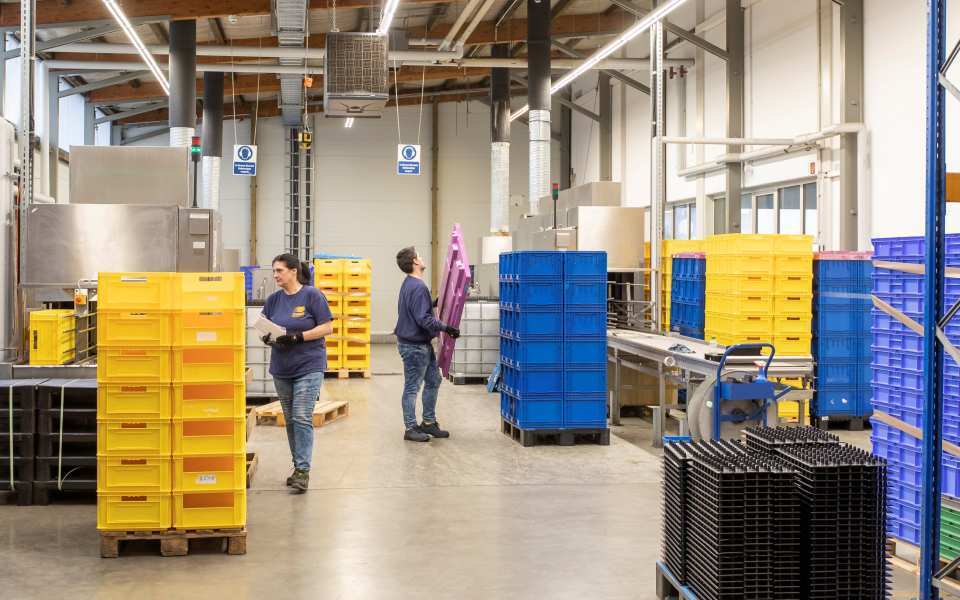 Wie funktioniert das Behältermanagement?